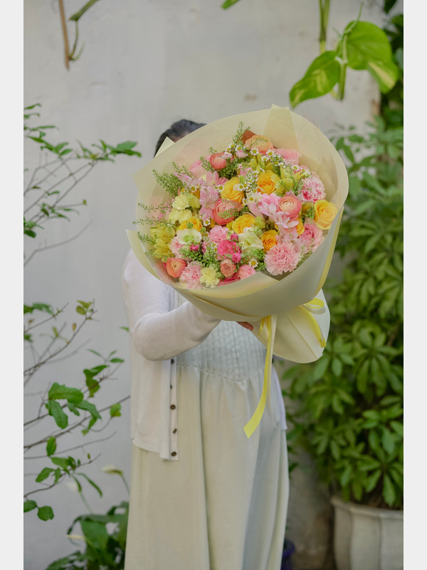 Hoa sinh nhật - bó hoa tặng sinh nhật mẹ