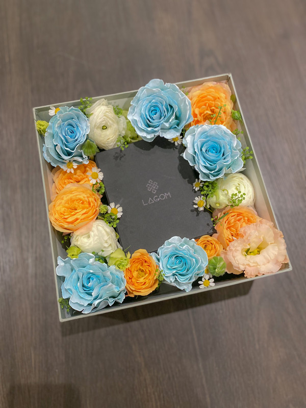 Hộp hoa Valentine thiết kế TK02