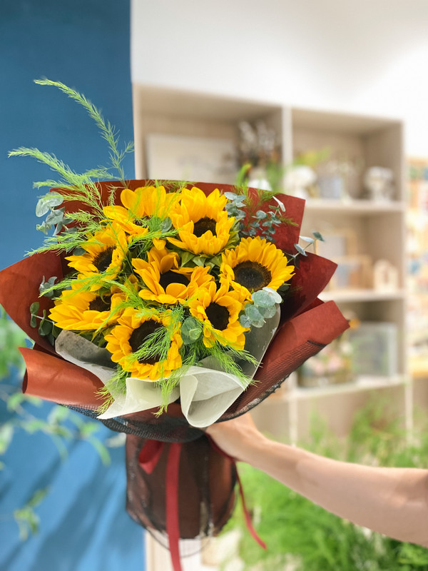 Hoa tốt nghiệp - Bó hoa ánh mặt trời hướng dương