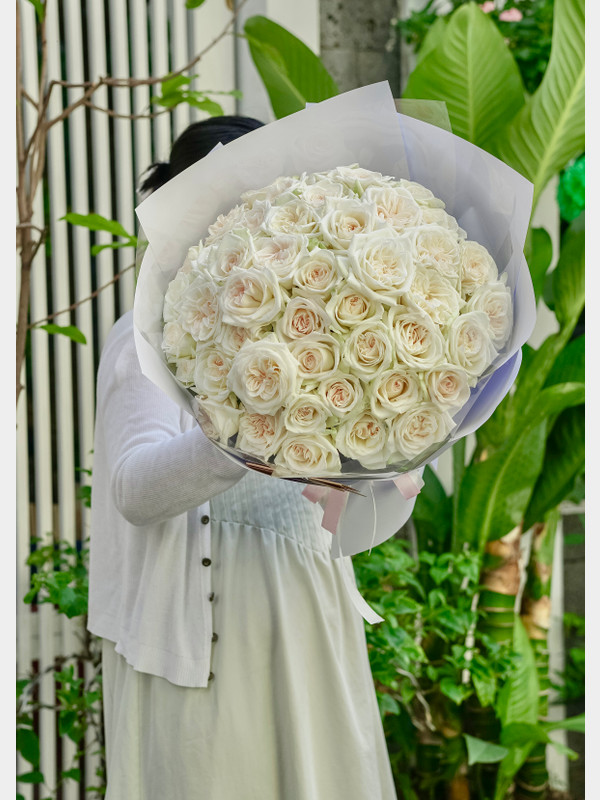 Bó hoa ohara trắng - tặng người yêu (đặt trước 1 ngày)