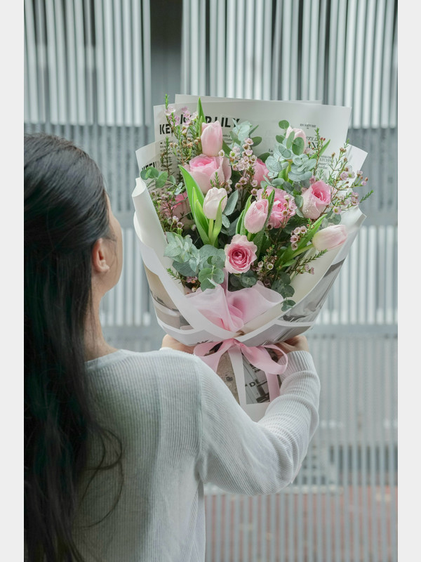 Bó hoa tulip sinh nhật - Quà tặng bạn gái dịp sinh nhật