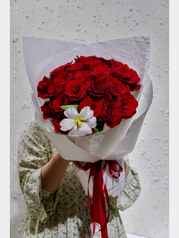 Bó hoa hồng đỏ cầu hôn