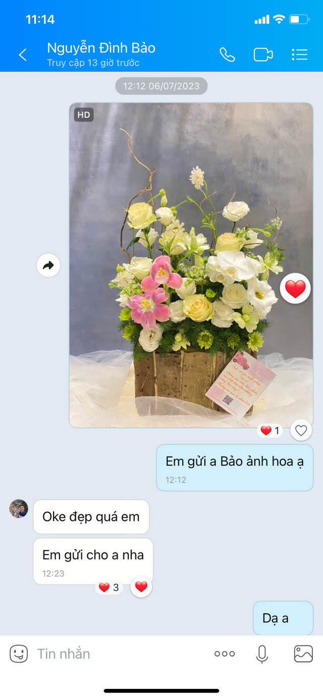 Hình ảnh phản hồi từ khách hàng