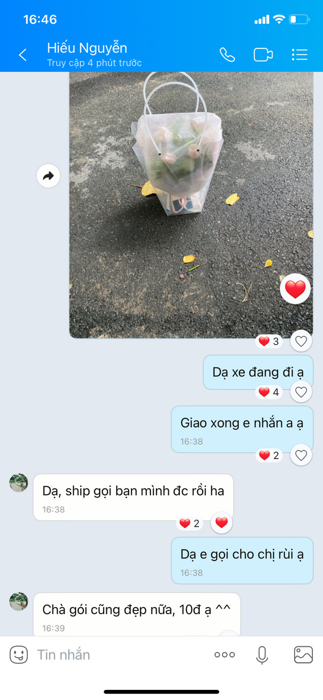 Hình ảnh phản hồi từ khách hàng