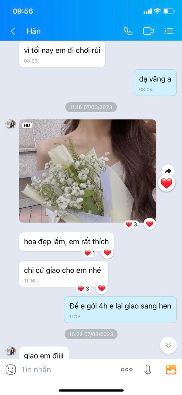 Hình ảnh phản hồi từ khách hàng