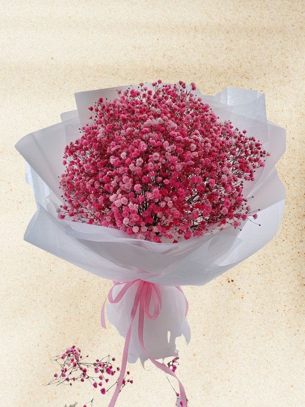 Bó hoa Baby hồng - Hoa 8/3