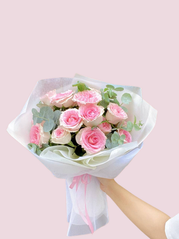 Bó hoa hồng lạc thần tặng bạn gái - Hoa 8/3