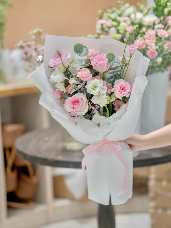 [Hoa valentine 14/2] Bó hoa sinh nhật - Bó hoa hồng tặng người yêu dịp sinh nhật